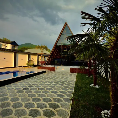 Qafqaz Wooden Chalet Gabala Exterior photo