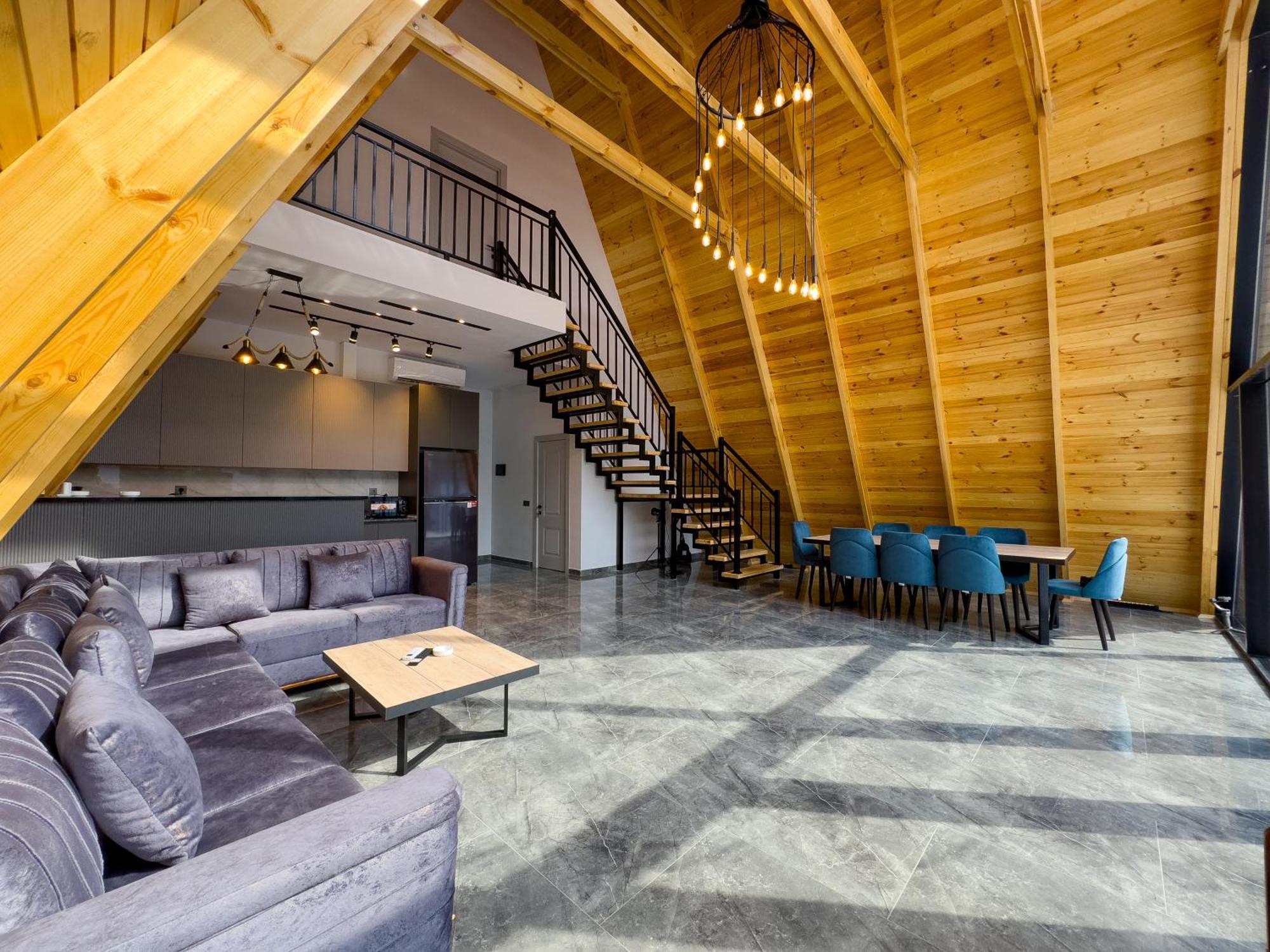 Chalet Qafqaz Wooden Qəbələ